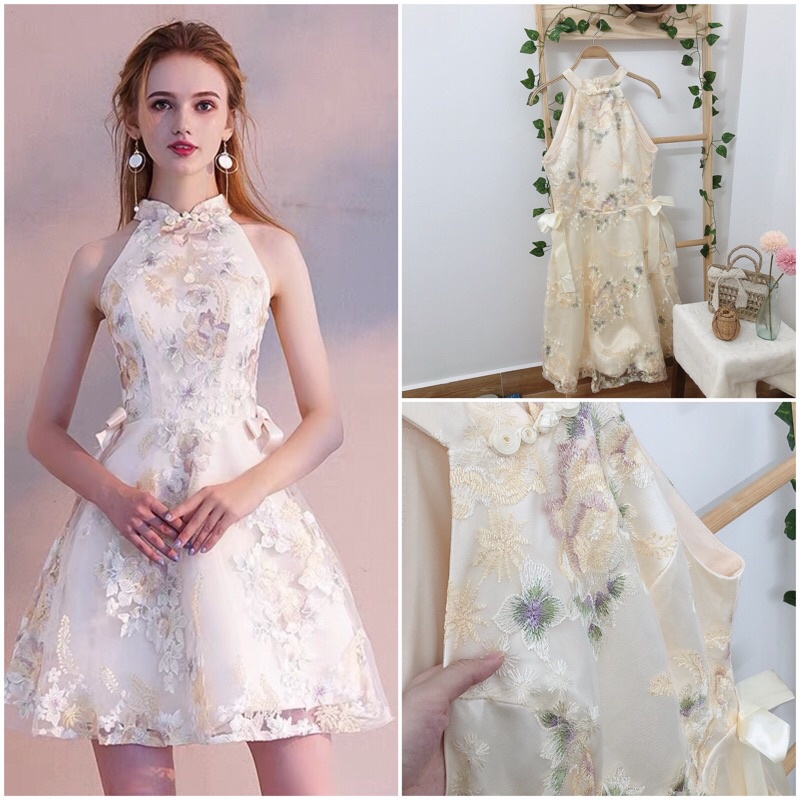 Sườn xám đầm cách tân Bắc Kinh Thượng Hải