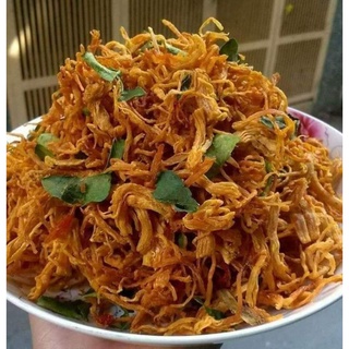 Khô gà lá chanh nhà làm loại 1 500g