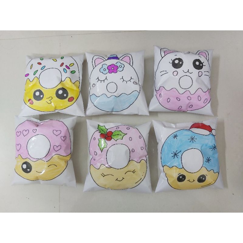 Squishy giấy bánh donut cute