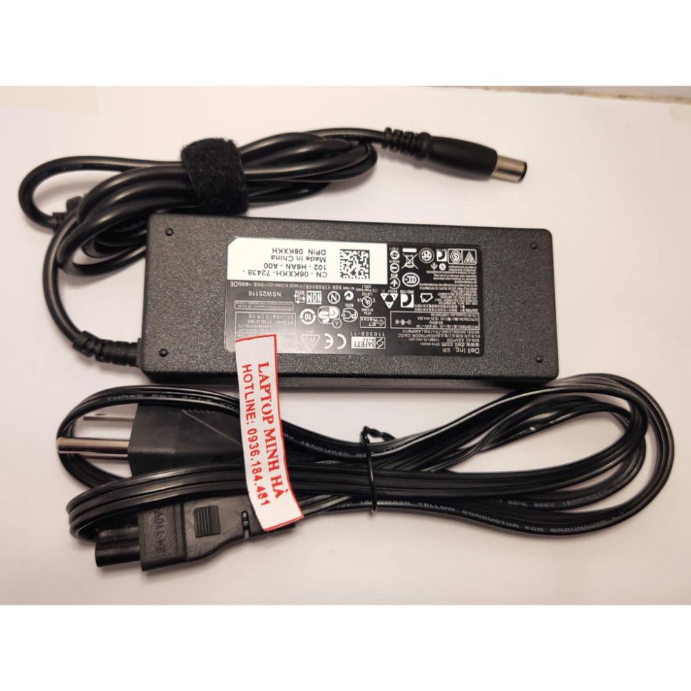 Sạc laptop Dell Vostro 1400,1500,1700 1440 A840 A860 1014 3750 3555 3550 2520 2420 3450 15501540 1450 tặng kèm dây nguồn