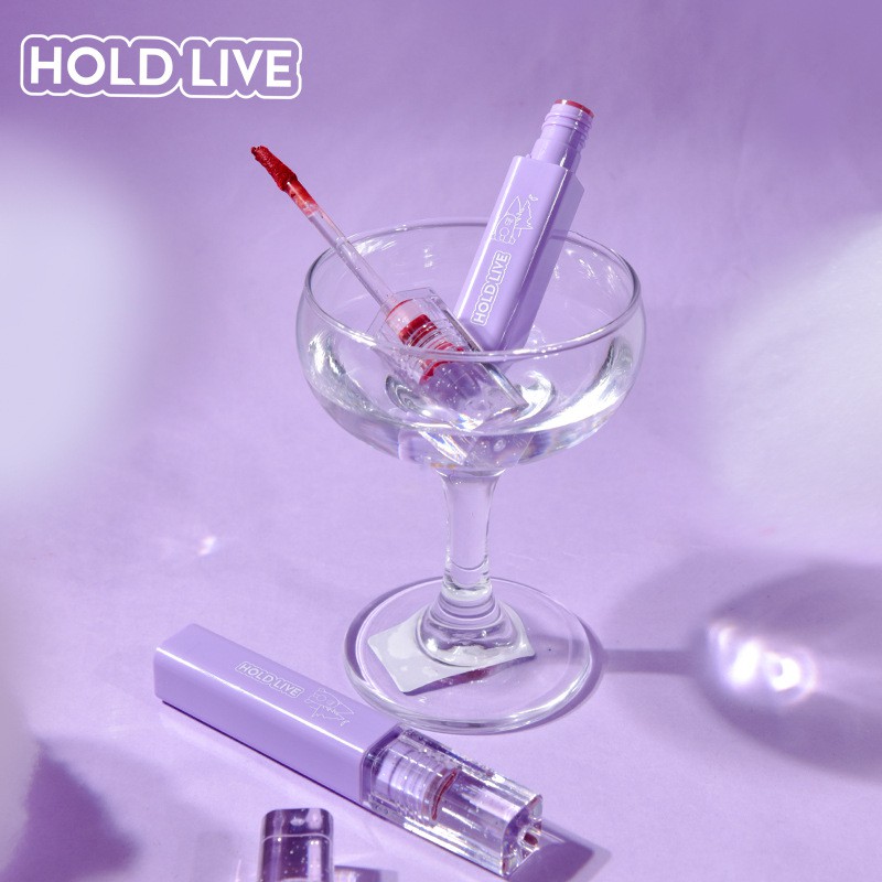 Son kem tím HOLD LIVE gấu bông Maddison Bear Soft Fog Lip Mud