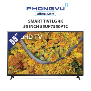 Smart Tivi LG 4K 55 inch 55UP7550PTC (55") - bảo hành 24 tháng - Miễn phí giao hàng TP HCM