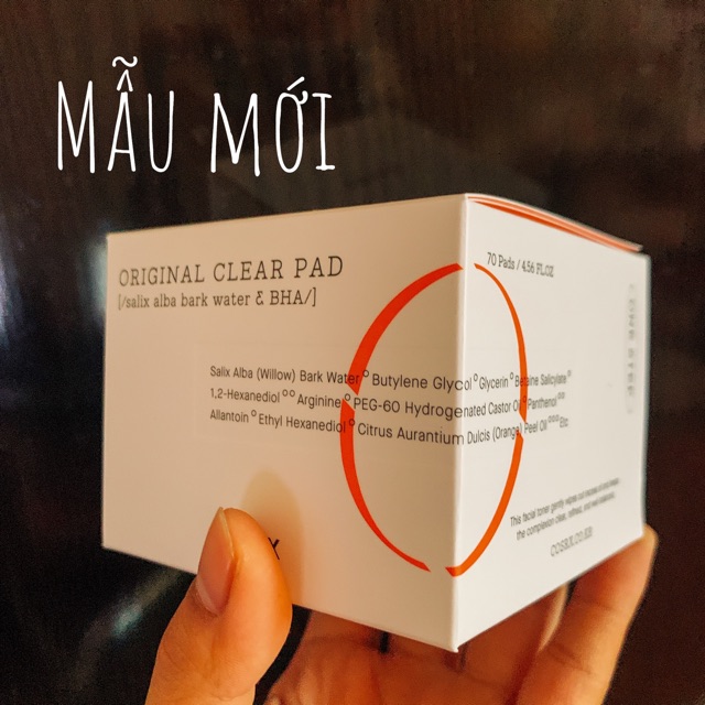 [Auth] Bông Tẩy Tế Bào Chết Cosrx One Step Original Clear Pad | BigBuy360 - bigbuy360.vn