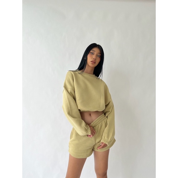 Set Quần Short + Áo Croptop