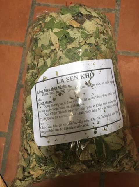 1 kg Lá sen vụ mới 2020 TMC730