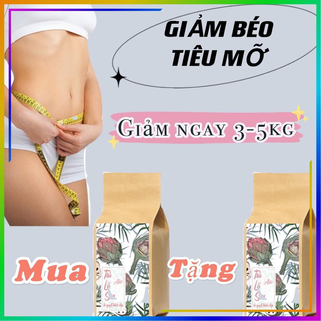 Trà Atiso, Trà Giảm Cân Lá Sen Hương Atiso Mát Gan, Lợi Tiểu