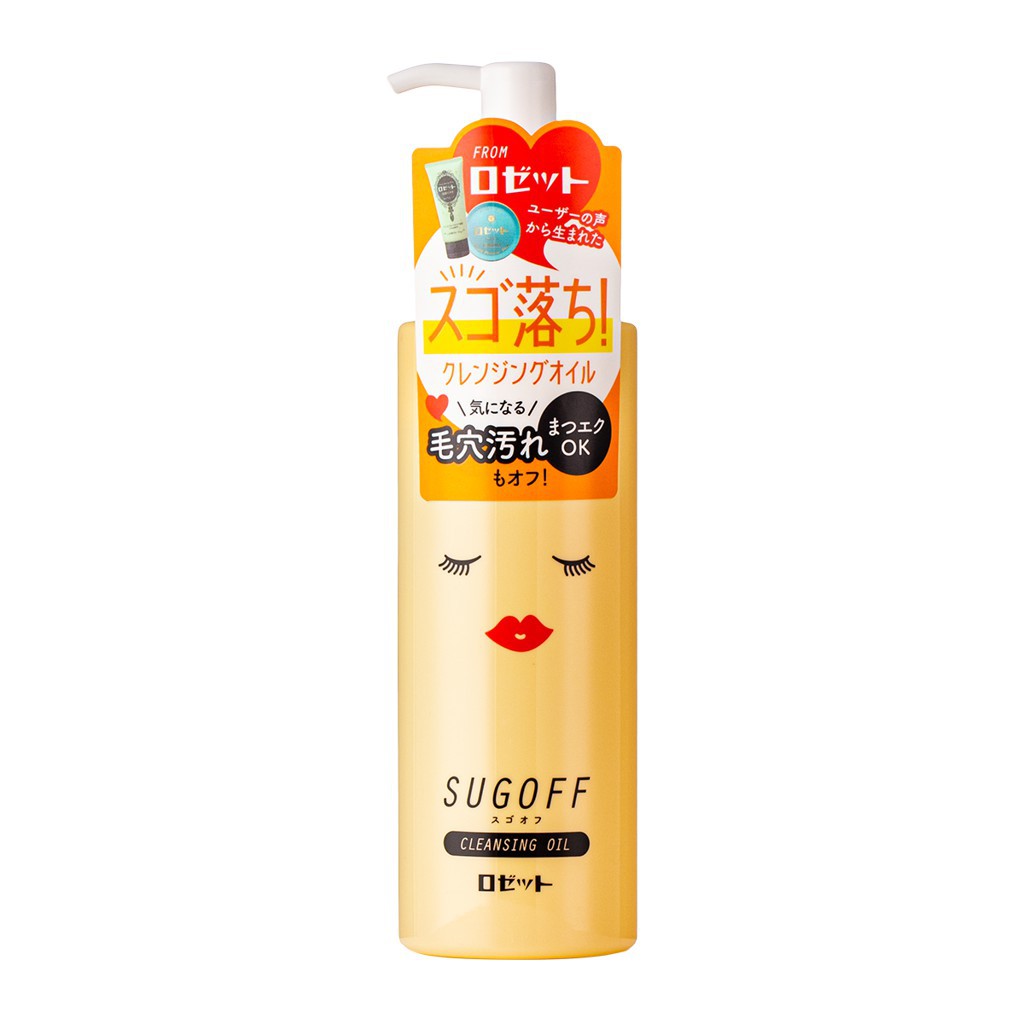 Tẩy Trang Rosette Sugoff Cleansing Oil 200ml Nhật Bản Làm Sạch Lớp Make Up