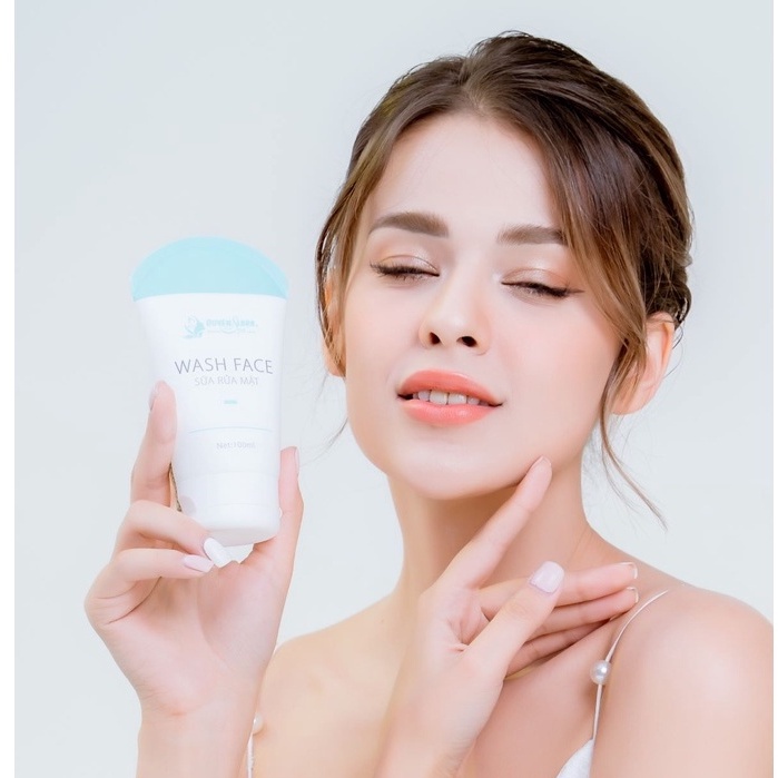 Sữa Rửa Mặt Wash Face QUYÊN LARA Dịu Nhẹ Giúp Loại Bỏ Bã Nhờn,Bụi Bẩn,Tẩy Da Chết Giúp Da Tươi Sáng Hơn 100ml