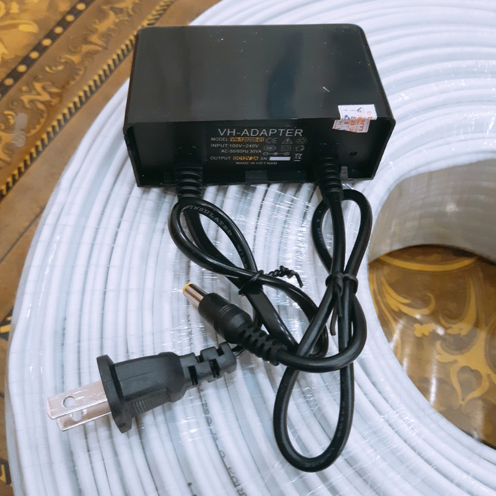Nguồn Adapter 12V - 2A Chuyên Dụng Cho Camera Và Đầu Ghi Hình Có Móc Treo Và Chống Nước | BigBuy360 - bigbuy360.vn