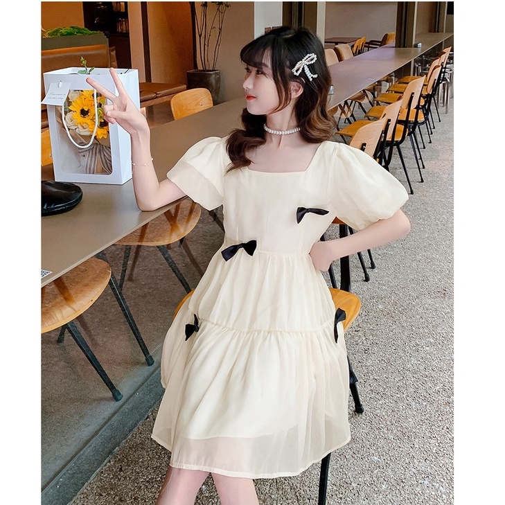 VL71 Size130-170 (25-45kg) Váy đầm cho bé gái (Đầm công chúa vải thô hàn quốc) Thời trang trẻ Em hàng quảng châu