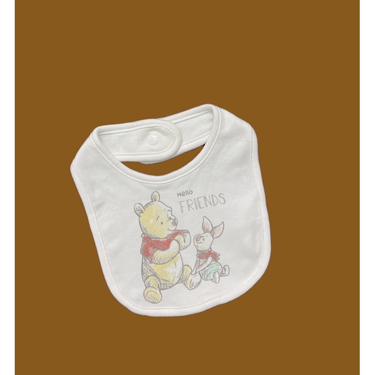 Set mũ sơ sinh hình gấu Pooh cho bé, chất vải cotton mềm mịn, kiểu dáng dễ thương, che thóp ấm cổ, bàn tay cho bé