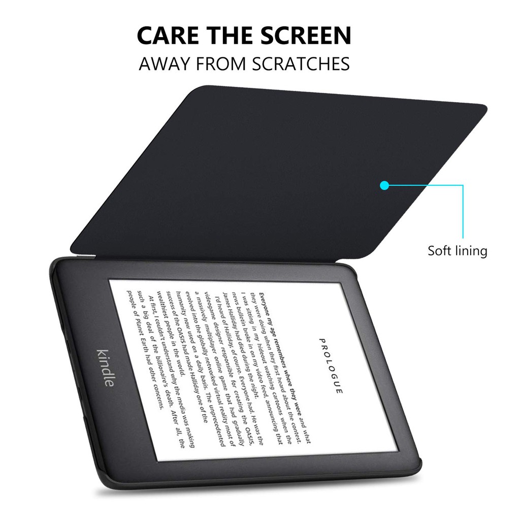 Bao Da Pu Họa Tiết Đa Dạng Cho Kindle 10th Gen 2019