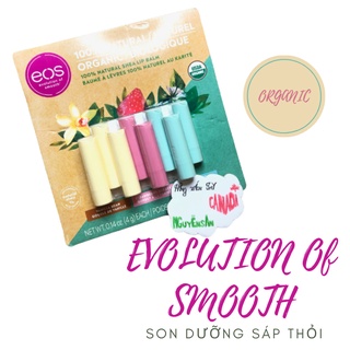 Son dưỡng lip balm thỏi tách lẻ EOS EVOLUTION OG SMOOTH ORGANIC