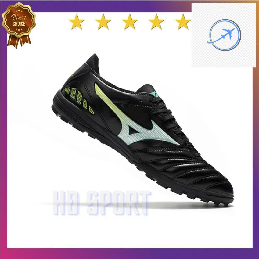 Giày Đá Bóng, Giày Đá Banh Sân Cỏ Nhân Tạo Morelia Neo 3 TF Ebony