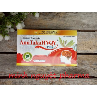 [CHÍNH HÃNG] HOẠT HUYẾT AN THẦN AMITAKA PLUS HỌC VIỆN QUÂN Y