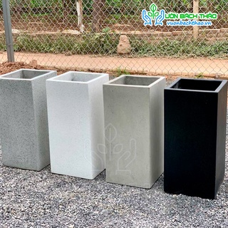 Chậu đá mài trụ vuông 60x30x30cm