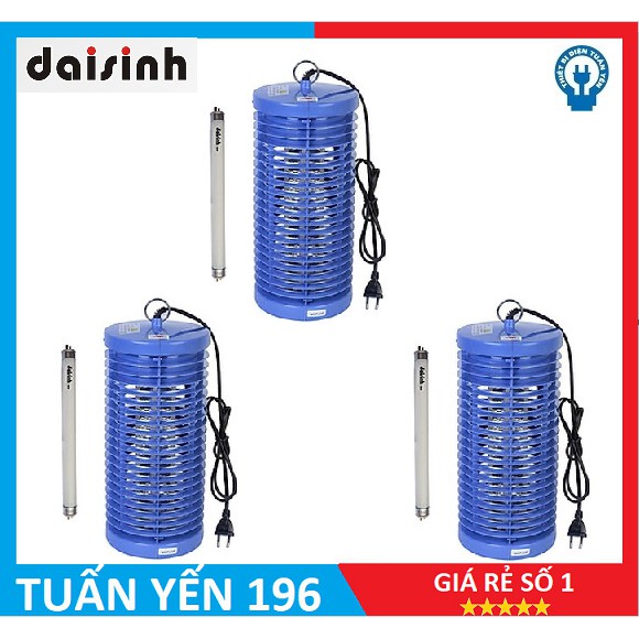 [COMBO 3]  Cây Đèn Diệt Côn Trùng, Đèn bắt muỗi Đại Sinh DS-D6 Bóng 6W- Tặng Kèm 3 Bóng Muỗi đaizin