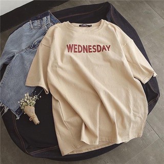 Áo thun nam nữ Form rộng, Áo phông Cotton (Monday, Tuesday, Wednesday, Thursday, Friday, Saturday, Sunday)