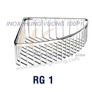 Kệ Rổ Góc Đa Năng 1 Tầng Inox 304 RG 1