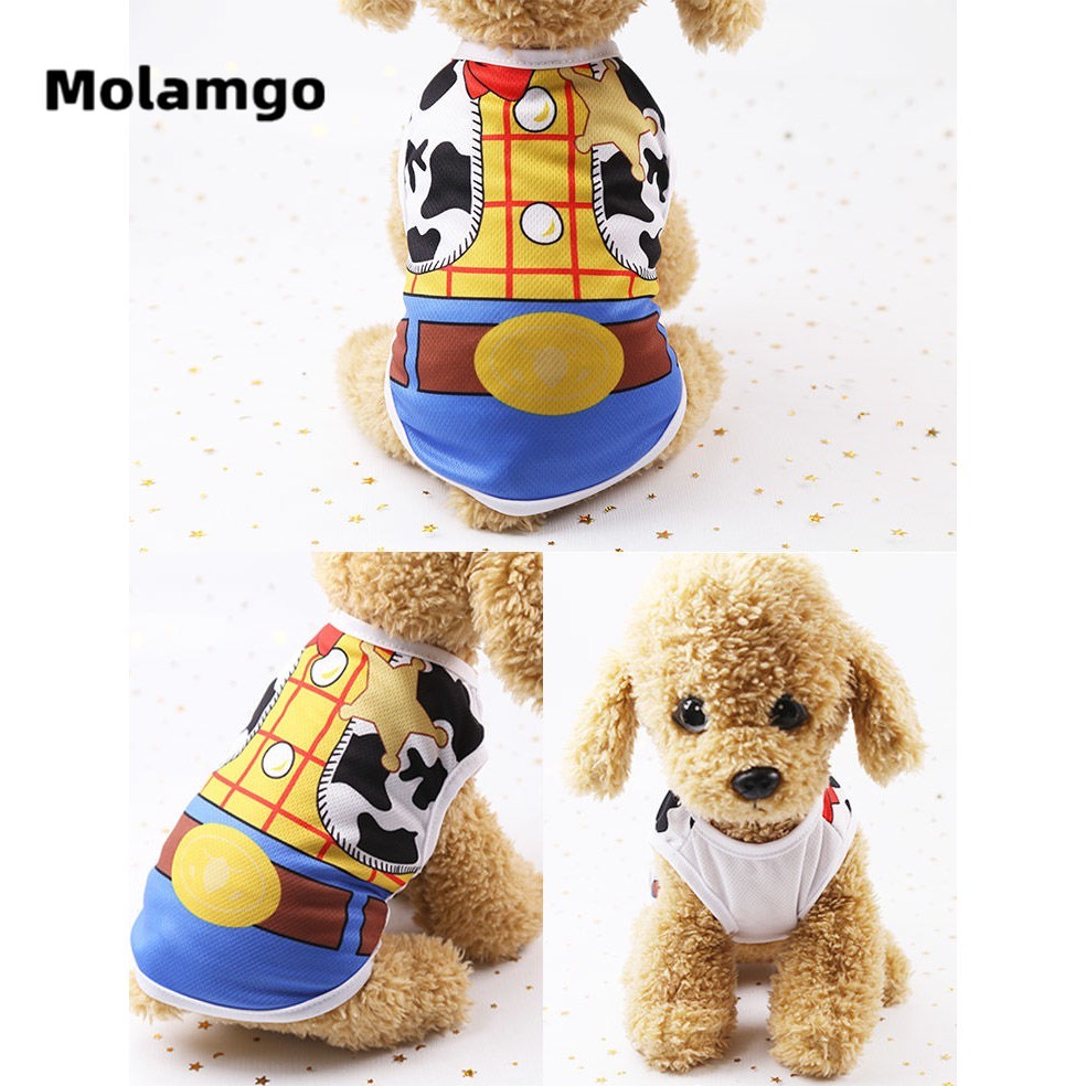 Áo Cotton Thời Trang Xuân Hè Xinh Xắn Dành Cho Thú Cưng