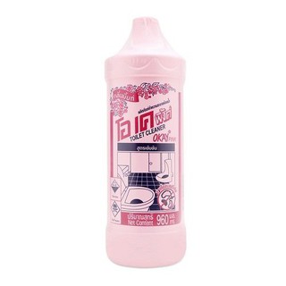 Nước tẩy Toilet Okay Thái Lan dạng chai 960ml (Hồng)