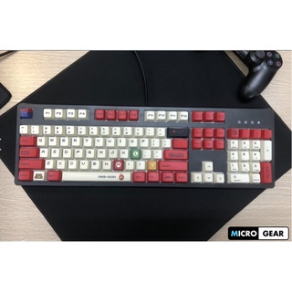 Bộ Keycap Mario 123 phím (Chất liệu PBT / Dye-Sub /Cherry Profile/ ANSI Layout )