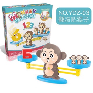 Bộ đồ chơi khỉ cân bằng khám phá sáng tạo cho bé
