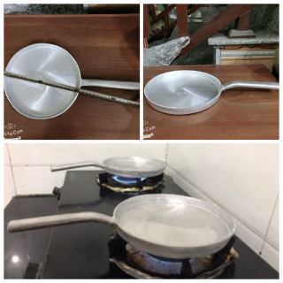 Chảo bánh xèo bằng gang đúc 16cm và 20cm