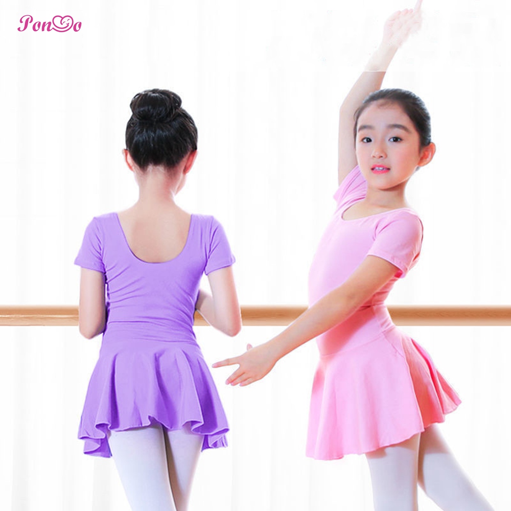 Đầm múa ba lê thanh lịch cho bé gái