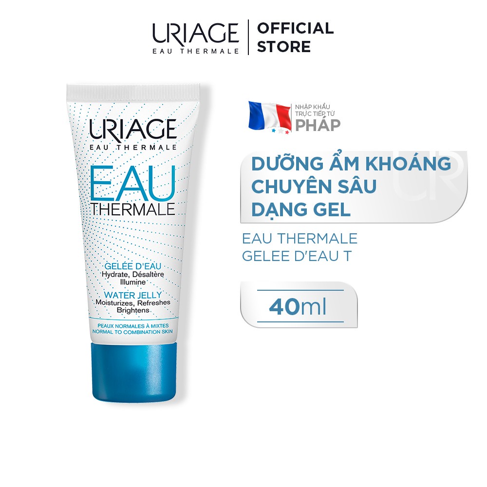 Kem dưỡng ẩm cấp nước chuyên sâu URIAGE THERMALE GELEE D'EAU 40ML [Nhập Khẩu Chính Hãng]