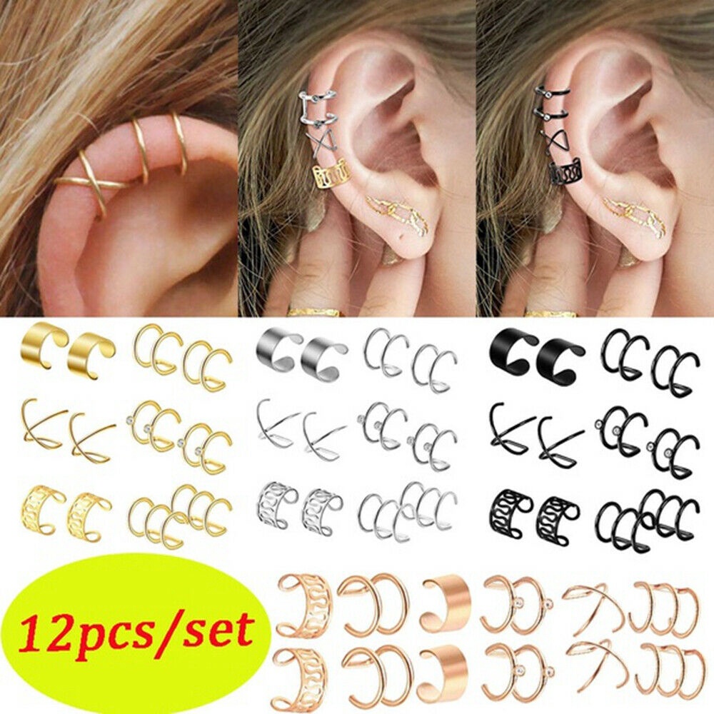 12 Hoa tai không xỏ thiết kế đơn giản dành cho nữ