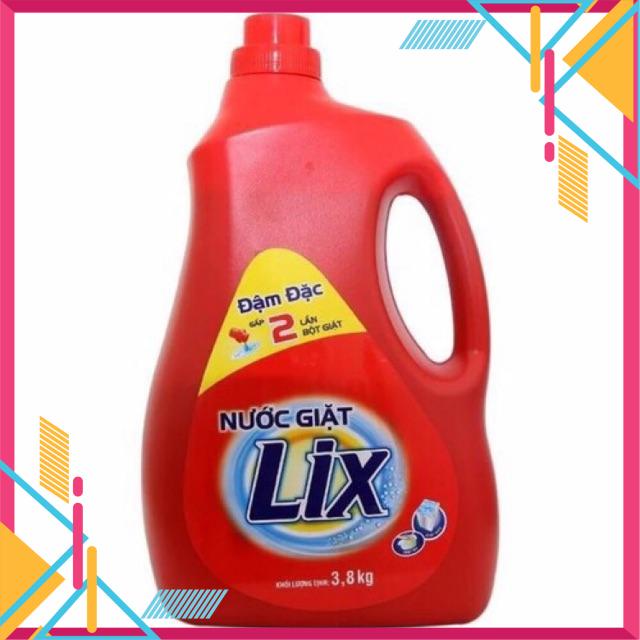 Nước giặt Lix 3,8kg