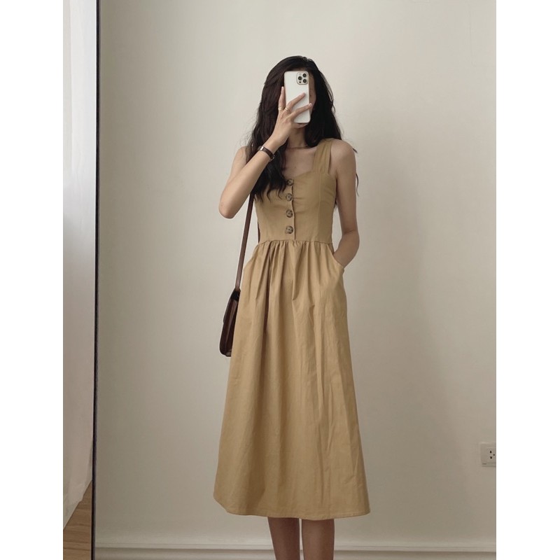 [Mã SKAMFA06 giảm 10% tối đa 50K đơn 0Đ] váy xoè midi 5921 | BigBuy360 - bigbuy360.vn