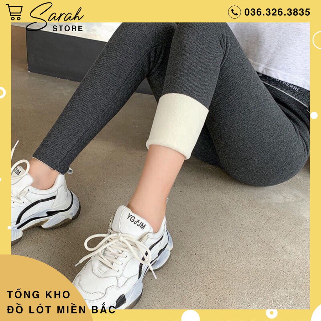 Quần Legging Lót Lông Siêu Ấm BB