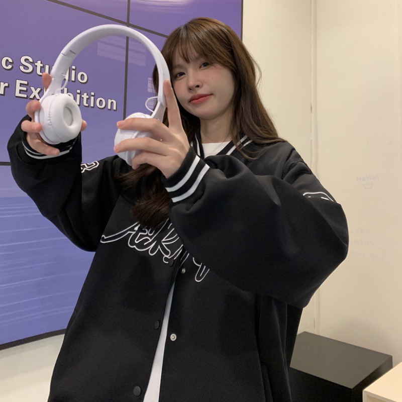 [ ẢNH THẬT ] ÁO KHOÁC BOMBER UNISEX FORM RỘNG NAM/NỮ (ẢNH THẬT Ở CUỐI) | BigBuy360 - bigbuy360.vn