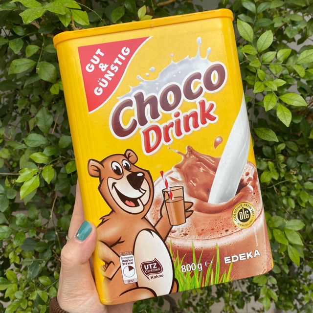 Bột chocolate choco drink xách tay đức