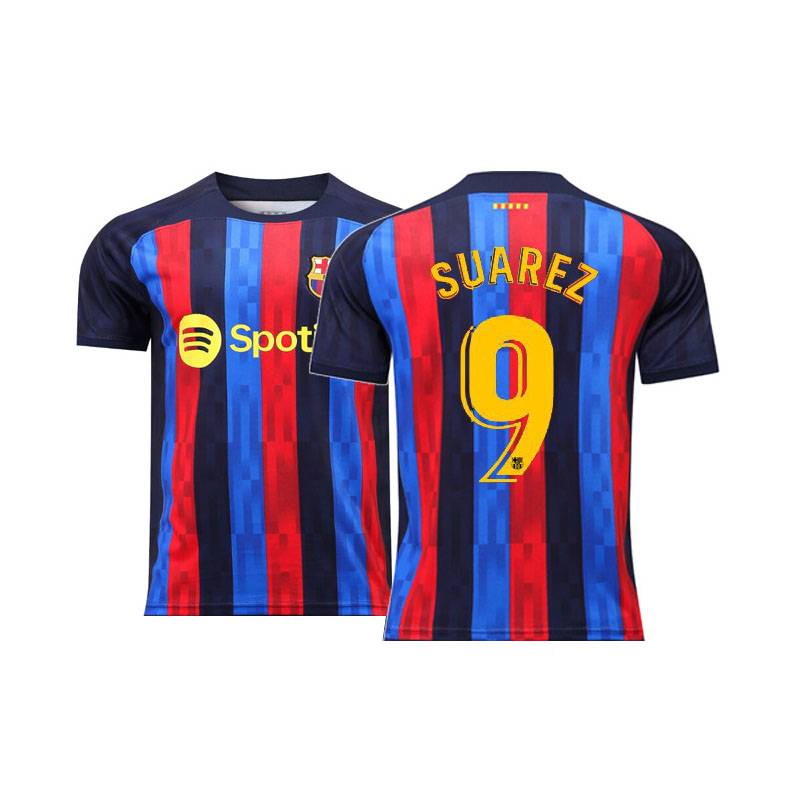 Áo Thun Bóng Đá NP2 2022-2023 PN2 Đội Tuyển Barcelona FCB Messi Suarez Sergio Jong