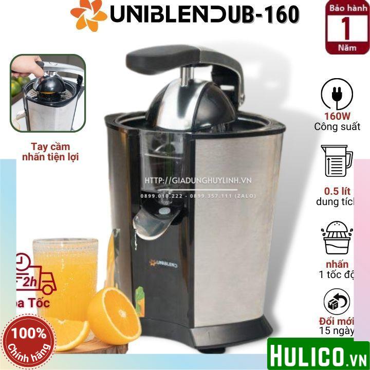 Máy vắt ép cam Uniblend UB-160 - 160W - 2 đầu vắt