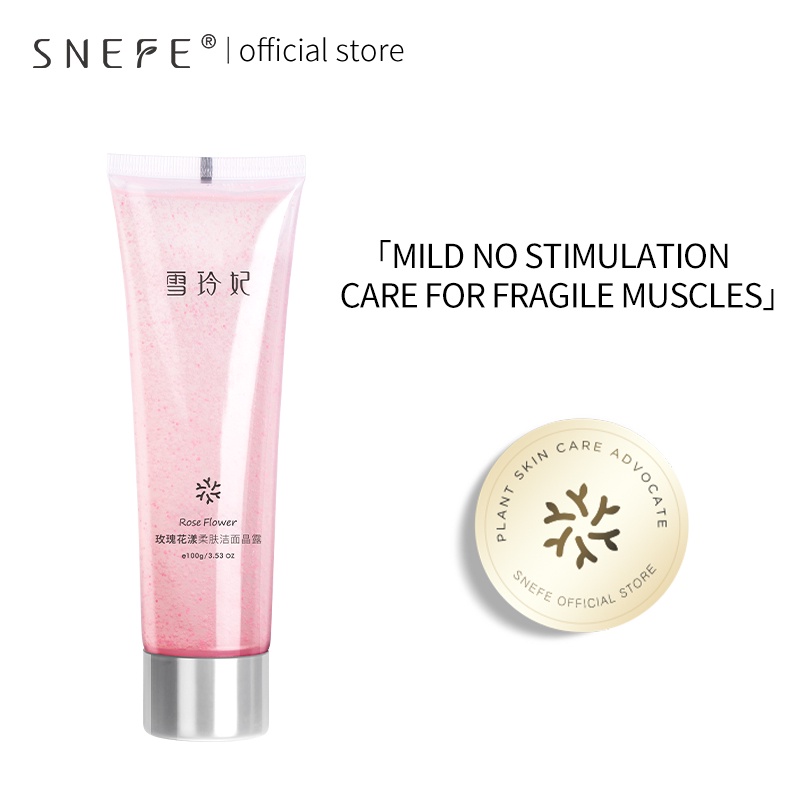 Sữa Rửa Mặt Snefe 100g Chứa Axit Amino Giúp Dưỡng Ẩm Cấp Nước Làm Sáng Da