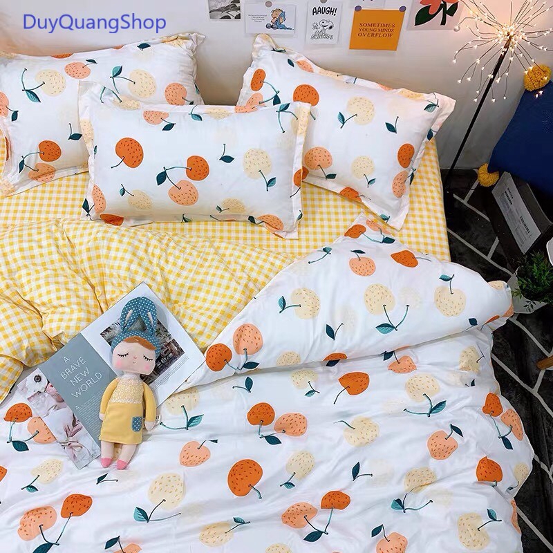 Cotton Poly Nhập Khẩu - Trái Chanh Vàng SP001058