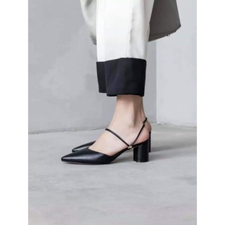 sandal đế thấp , bít mũi hở gót 2 kiểu T&T