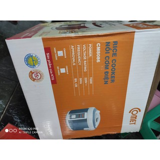 Nồi cơm điện 3D Comet CM8086 - 1.8L NEW