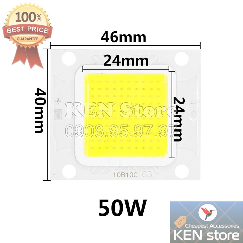 Bóng led 20W / 30W / 50W / 70W điện 30V - 36V DC V2.0 | BigBuy360 - bigbuy360.vn