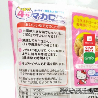 [HSD T10/2023] Mỳ nui Hello Kitty 160g