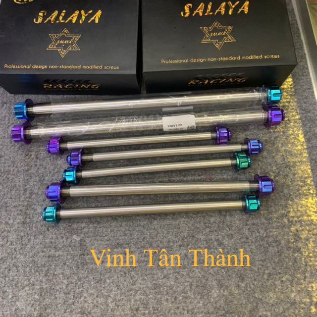 Cốt inox + tán + ốc titan GR5 đủ các dòng xe như wave , dream , exciter ,winner ...