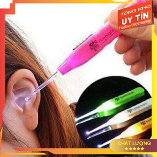 [TẶNG MÓC DÍNH] COMBO 5 Lấy Ráy Tai Cho Bé - Lấy Ráy Tai Có Đèn Trẻ Em Soi Sáng Tiện Lợi