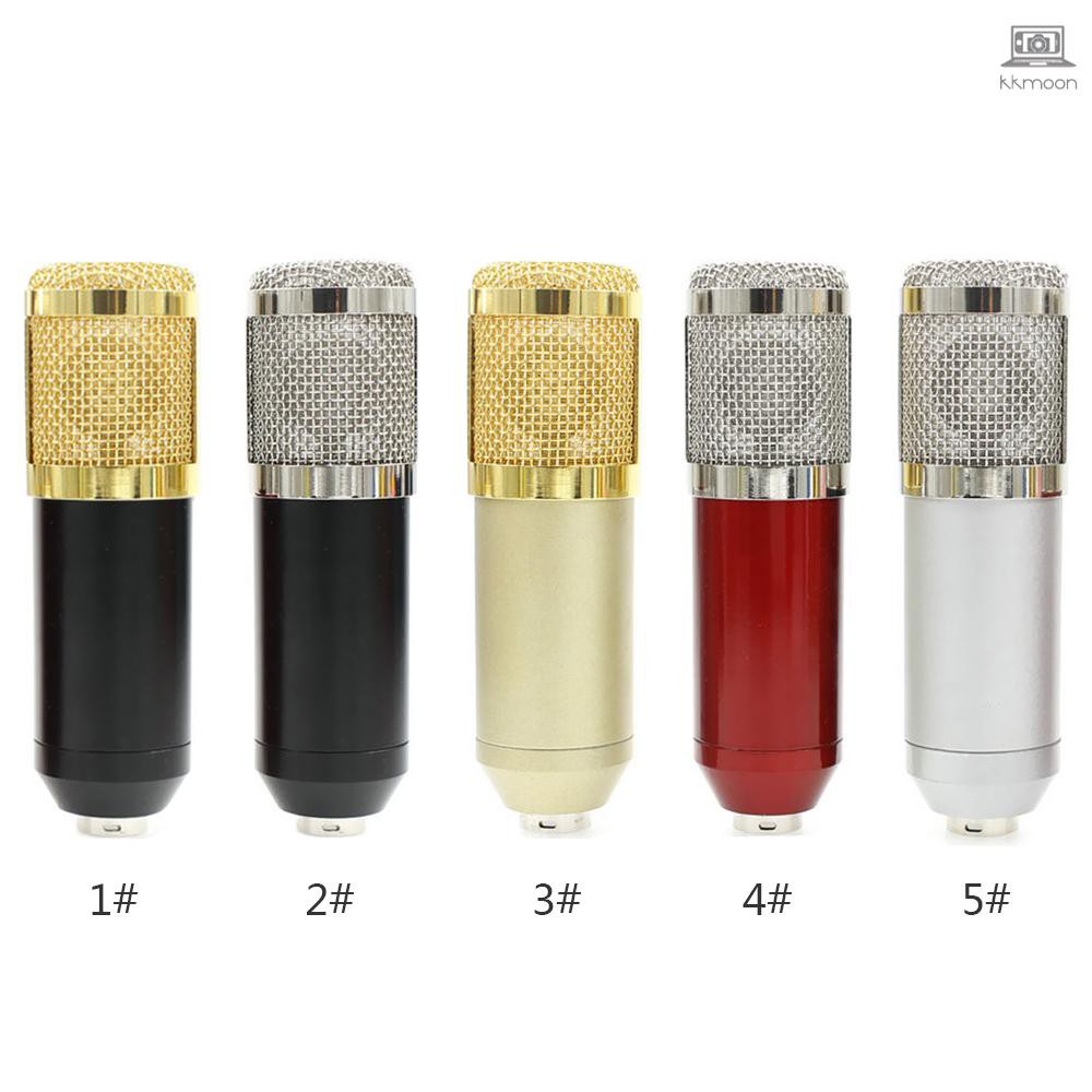 BM800 Professional Suspension Microphone Kit Studio Live Stream Broadcasting Recording Condenser Microphone Set