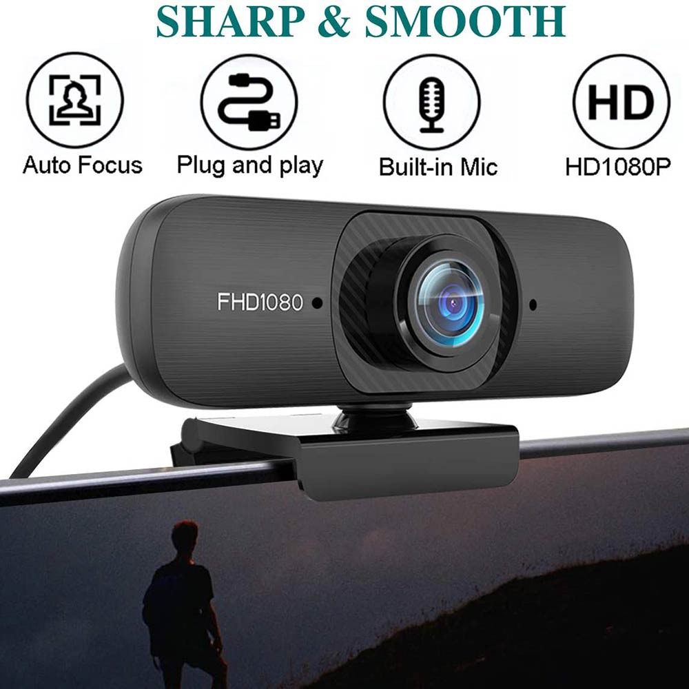 Webcam Lr-1080p Usb Kèm Micro Phù Hợp Cho Họp Hội Nghị / Quay Video / Laptop / Máy Tính | BigBuy360 - bigbuy360.vn