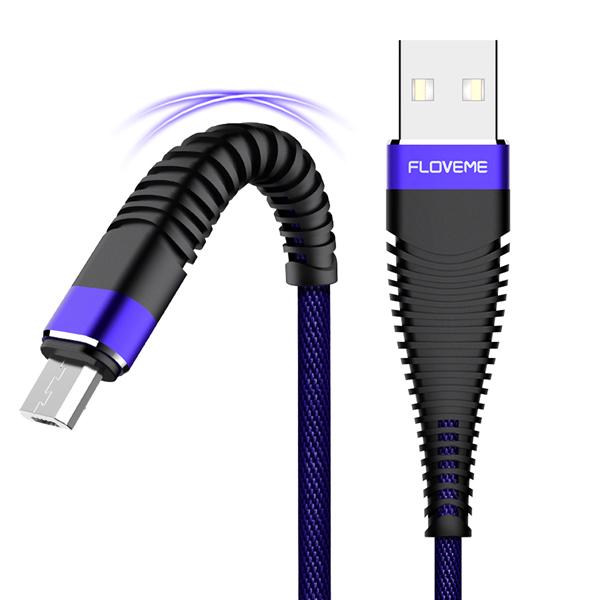 Dây cáp sạc Micro USB dạng dây bện 1m