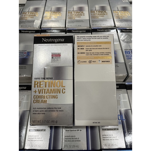 Kem dưỡng ẩm hiệu chỉnh sắc tố da Neutrogena Rapid Tone Repair+ Vitamin C 48g